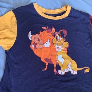 Lion king crop top